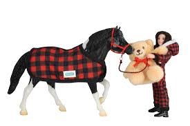 BREYER 2024 HOLIDAY PONY PAJAMA PLAYSET