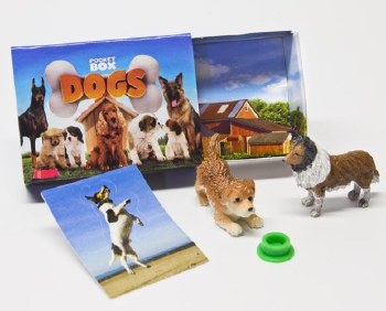 BREYER POCKET BOX DOGS