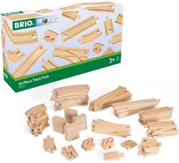 BRIO 50 PIECE TRACK SET