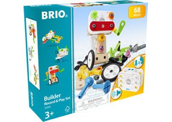 BRIO BUILDER RECORD &amp; PLAY SET