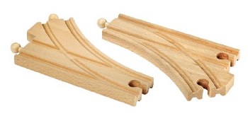BRIO CURVED SWITCHING TRACKS