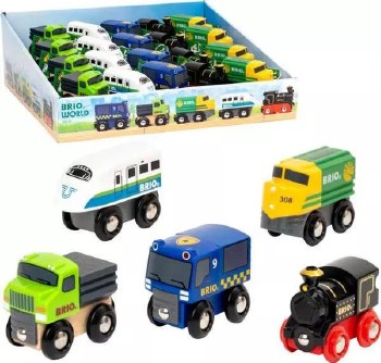 BRIO MINI TRAINS &amp; VEHICLES