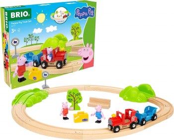 BRIO PEPPA PIG TRAIN SET