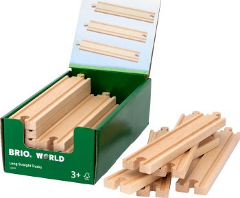 BRIO SINGLE LONG STRAIGHT TRACK