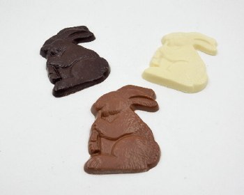 BROMILOW'S 3oz BUNNY W/CARROT WHITE