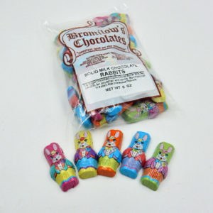 BROMILOW'S 8oz MILK CHOC FOILED BUNNIES