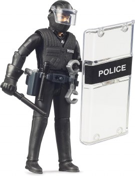BRUDER BWORLD FIGURE POLICE SPEC FORCES