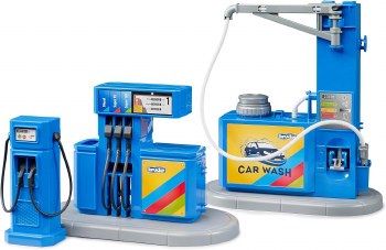 BRUDER BWORLD GAS STATION/CARWASH