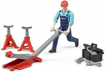BRUDER BWORLD MAN W/REPAIR ACCESS