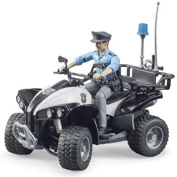 BRUDER BWORLD POLICE QUAD