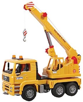 BRUDER MAN TGA CRANE TRUCK