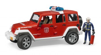BRUDER JEEP RUBICON POLICE CAR