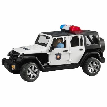 BRUDER JEEP RUBICON POLICE CAR W/POLICE