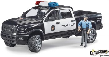 BRUDER POLICE RAM 2500 W/POLICEMAN
