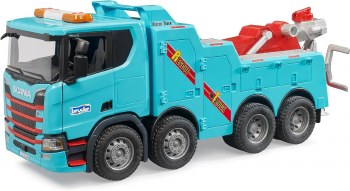 BRUDER SCANIA SUPER 560R HEAVY TOW TRUCK