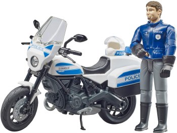 BRUDER SCRAMBLER DUCATI POLICE