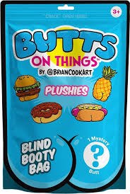 BUTTS ON THINGS MYSTERY PLUSH BAG