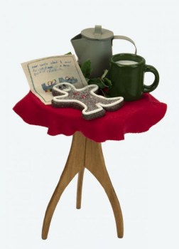 BYERS' CHOICE SANTA TABLE