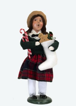 BYERS' CHOICE SHOPPING GIRL