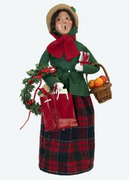 BYERS' CHOICE SHOPPING WOMAN