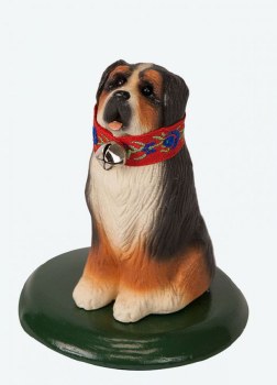 BYERS' CHOICE SINGING DOG BERNESE MTN