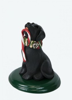BYERS' CHOICE SINGING DOG BLACK LAB