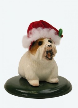 BYERS' CHOICE SINGING DOG BULLDOG