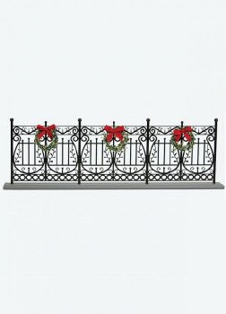 BYERS' CHOICE WROUGHT IRON FENCE
