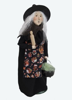 BYERS' CHOICE GINGERBREAD WITCH