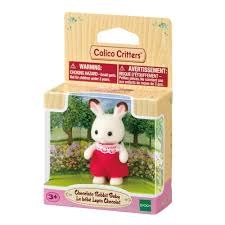 CALICO CRITTERS CHOCOLATE RABBIT BABY