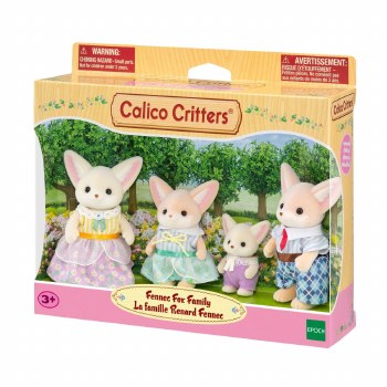 CALICO CRITTERS FENNIC FOX FAMILY