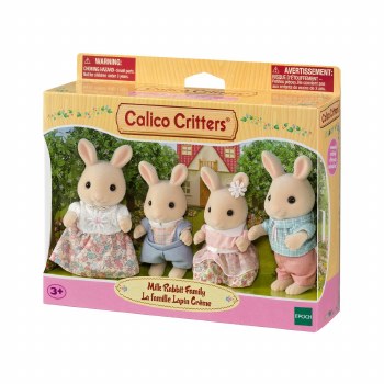 CALICO CRITTERS MILK RABBIT FAMILY