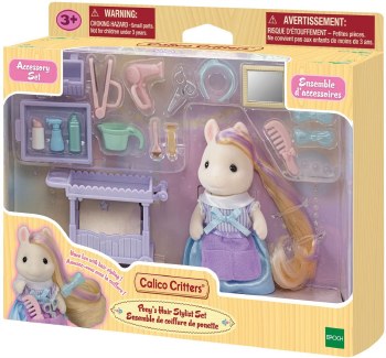 CALICO CRITTERS PONY'S HAIR STYLIST