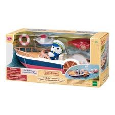 CALICO CRITTERS SEA SAILOR LEISURE BOAT