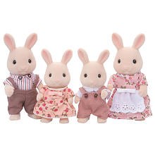 CALICO CRITTERS SWEETPEA RABBIT FAMILY