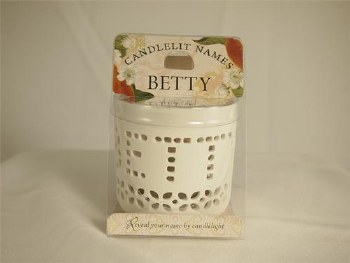 CANDLELIT NAMES     BETTY