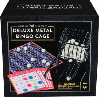 CARDINAL DELUZE METAL CAGE BINGO