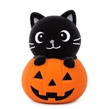 CAT &amp; JACK O LANTERN MARSHMALLOW SQUEEZ