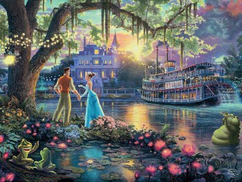 CEACO 750pc PUZZLE PRINCESS &amp; THE FROG