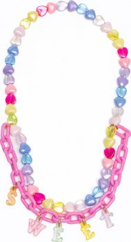 GP SWEET HEART NECKLACE ASST