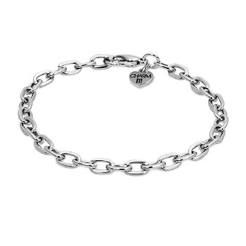 CHARM IT! BRACELET CHAIN SILVER