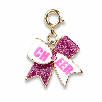 CHARM IT! CHARM GLITTER CHEER BOW