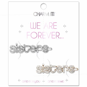 CHARM IT! SISTERS BARRETTE SET