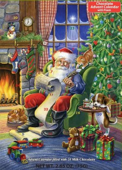 CHOCOLATE ADVENT CALENDAR NAUGHTY/NICE