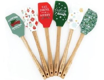 CHRISTMAS FARMHOUSE SPATULA ASST