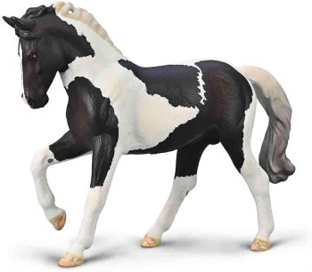 COLLECTA BLACK TOBIANO WARMBLOOD STALLIO