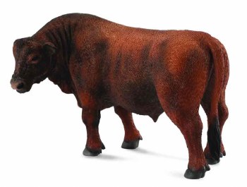 COLLECTA BREYER RED ANGUS BULL