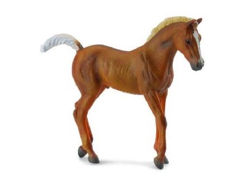 COLLECTA CHESTNUT TENNESSEE WALKING FOAL