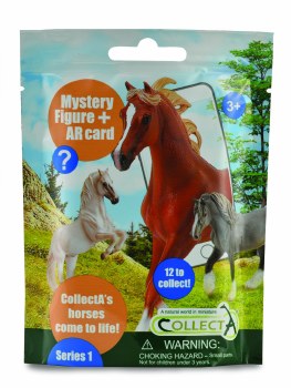 COLLECTA HORSE BLIND BAG AR FEATURES