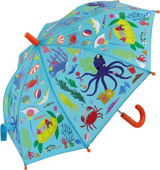 COLOR CHANGING UMBRELLA OCEAN